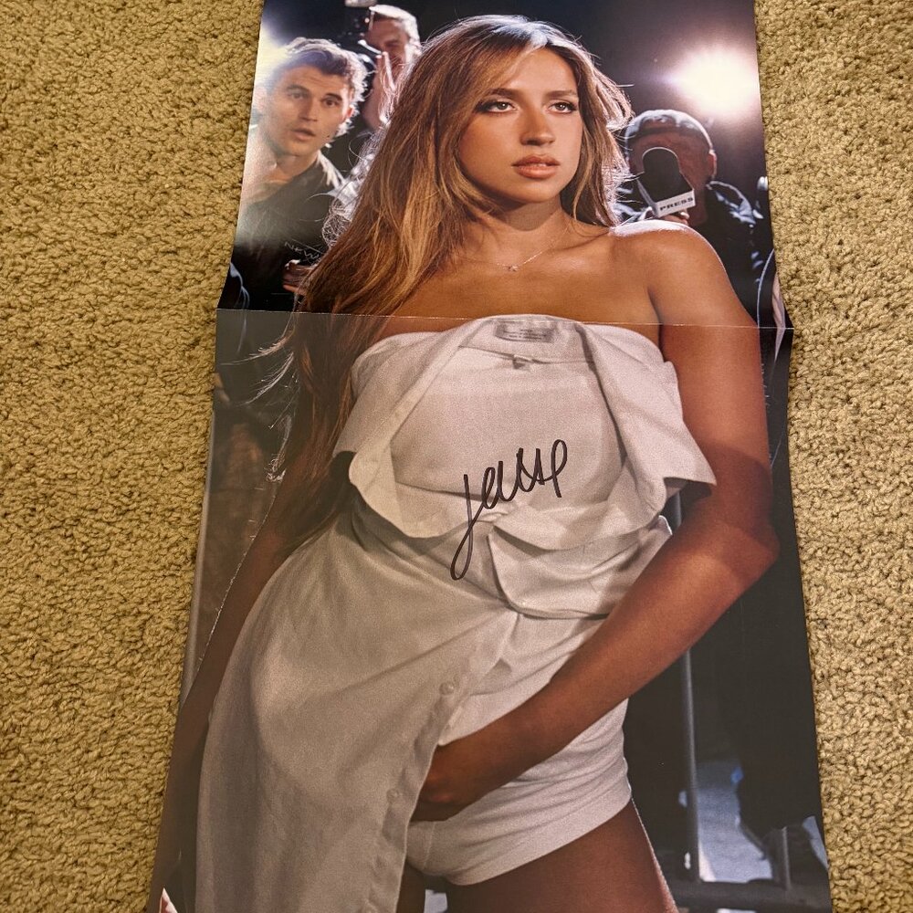 Tate McRae Signed Poster